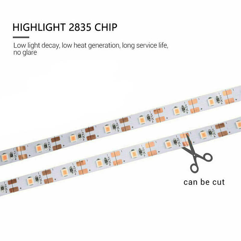 0.5m/1m/3m/5m usb led grow strip light full spectrum indoor plant growing lamp for garden vegetable flower seeds