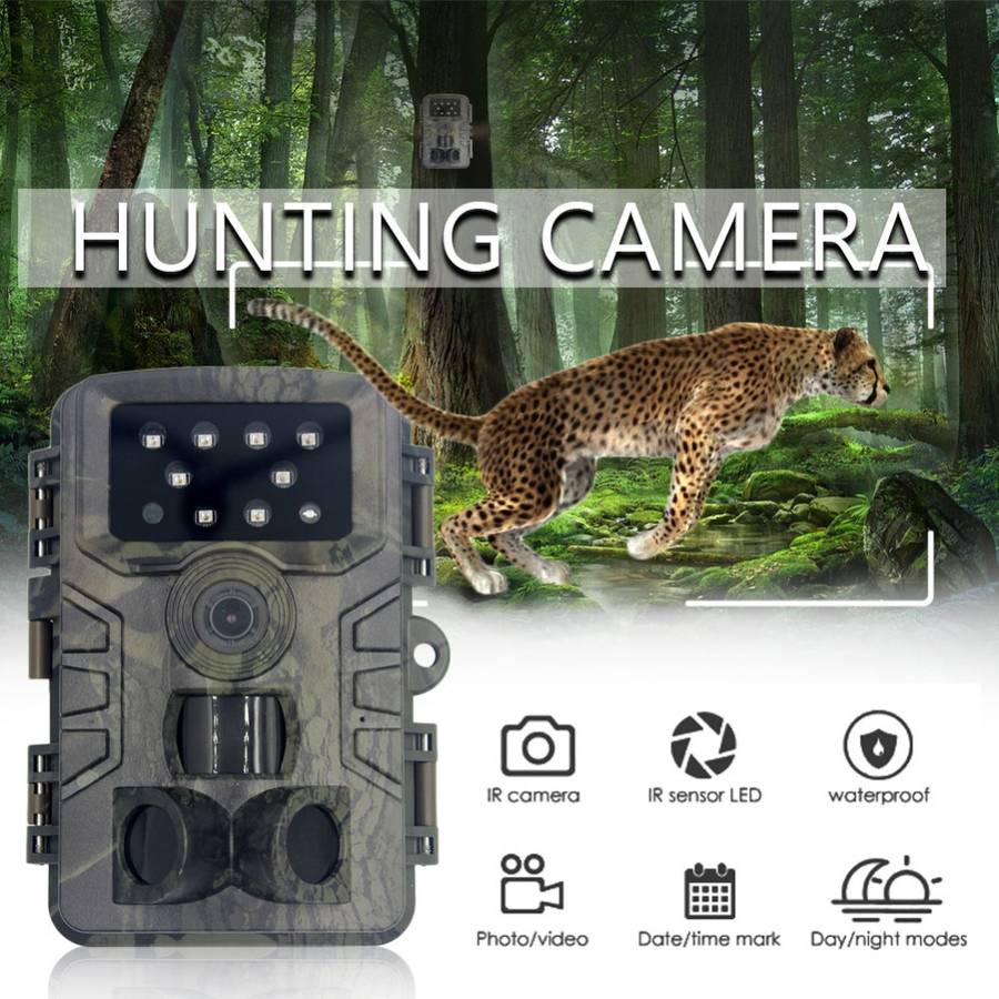 pr700 20mp 1080p 120°detecting range hunting trail camera waterproof hunting scouting camera with auto ir filter for wildlife monitoring