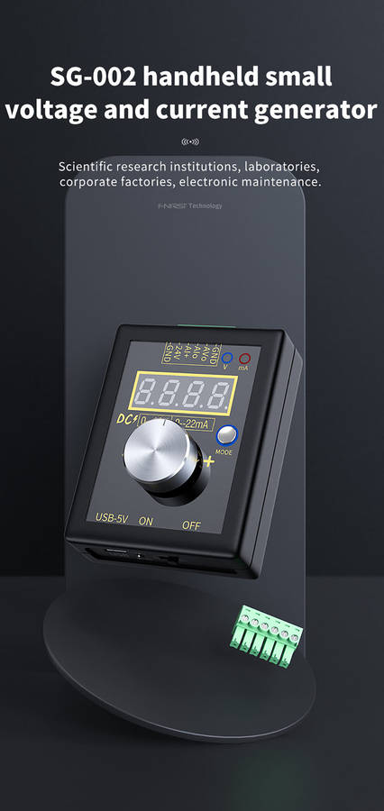 SG002 Digital 4-20mA 0-10V Voltage Signal Generator 0-20mA Current Transmitter Professional Electronic Measuring Instruments