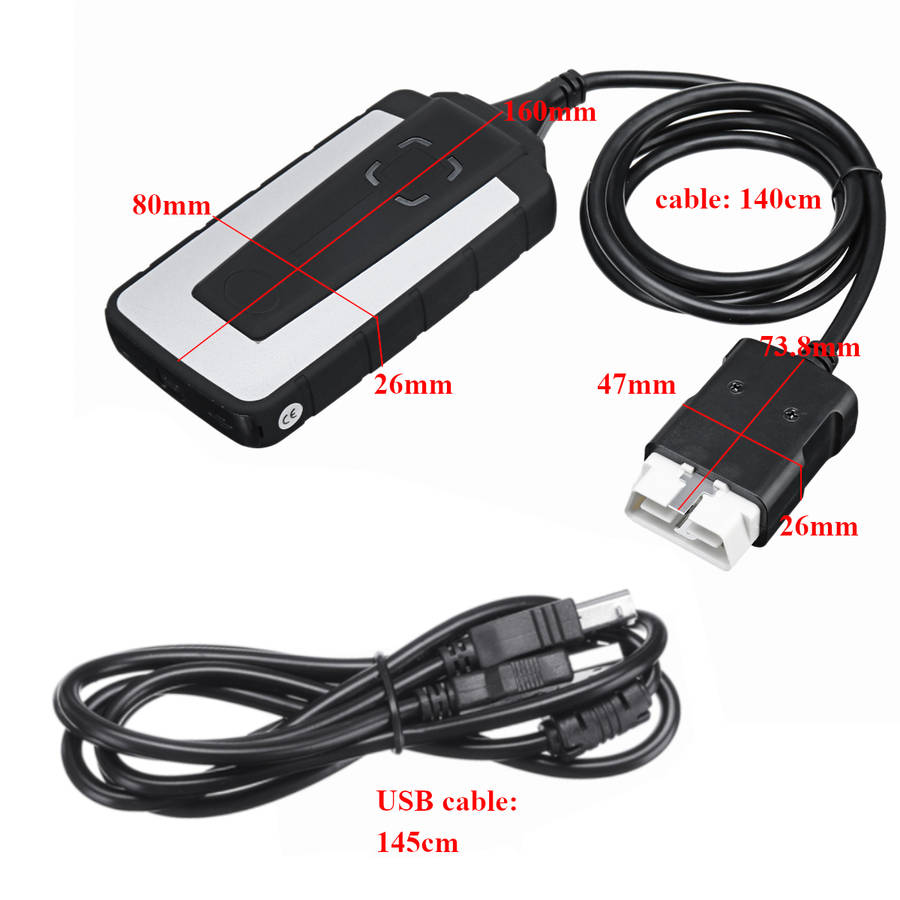 Wow Snooper CDP TCS DS V5.008 R2 OBD2 Scanner Diagnostic Tool  Code Reader with bluetooth for Car Trucks