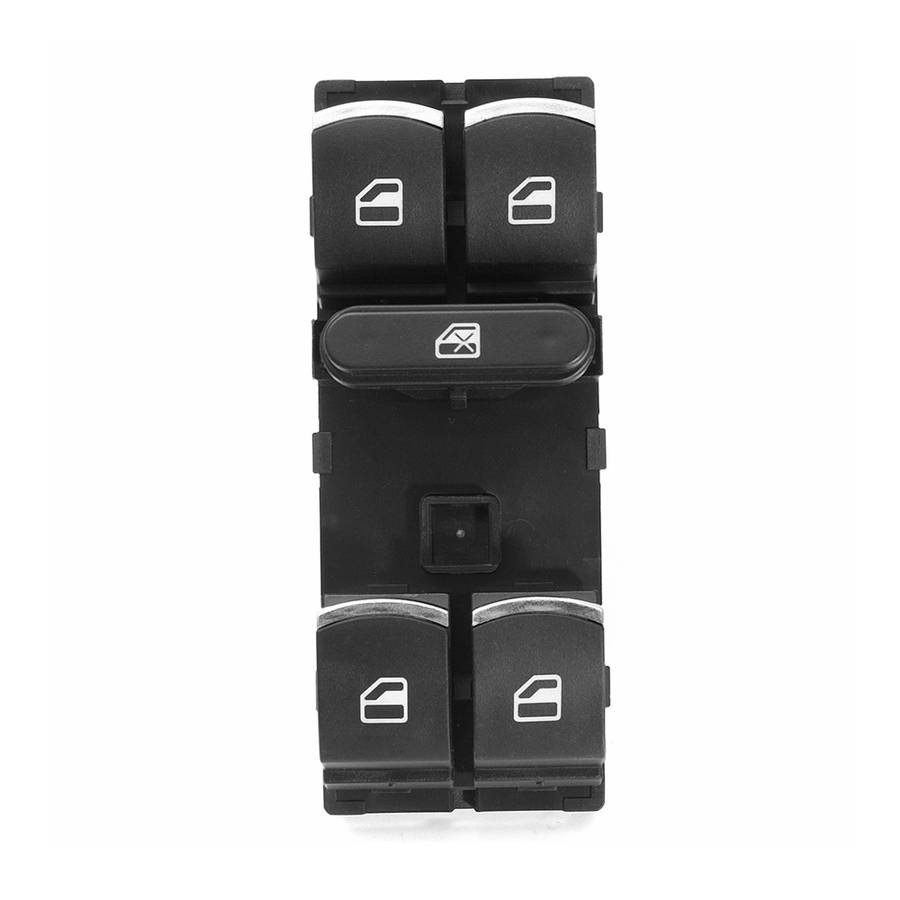 7Pcs Master Window Headlamp Window Fuel Gas Car Switch Kit For VW Golf MK5 MK6 Jetta Passat