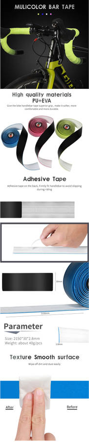 WEST BIKING 2PCS Multifunctional Bicycle Handlebar Tape EVA Belt With 2 Bar Plugs Anti-slip Soft MTB Road Bike Handlebar Tape