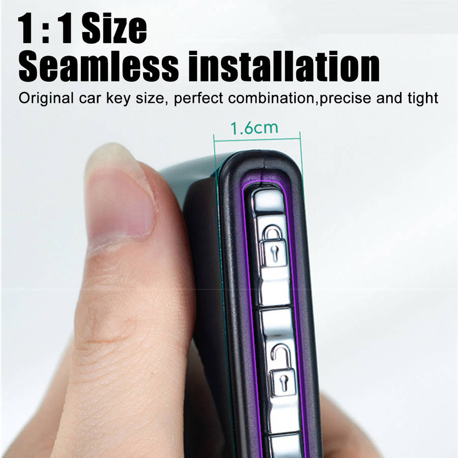 fashion resin remote car key fob case cover for volvo xc40 xc60 xc90 v90 s90