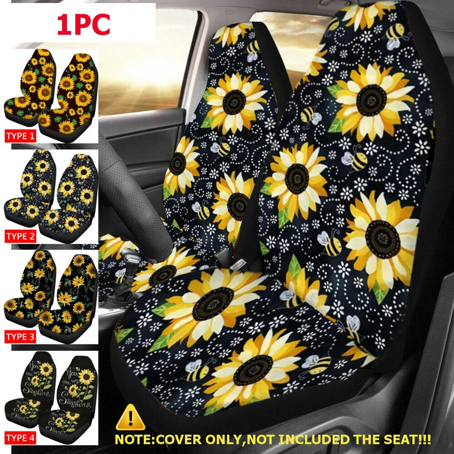 Universal Car Seat Front Seat Cover Chair Full Protector Breathable Comfortable