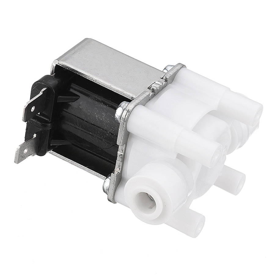 24V 1/4 Inch RO Water Purifier Inlet Water Solenoid Valve 2 Electromagnetic Valve for RO Reverse Osm