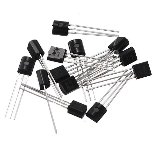 200pcs 10 Values Transistors Pack Transistor Assortment Kit With Storage Box