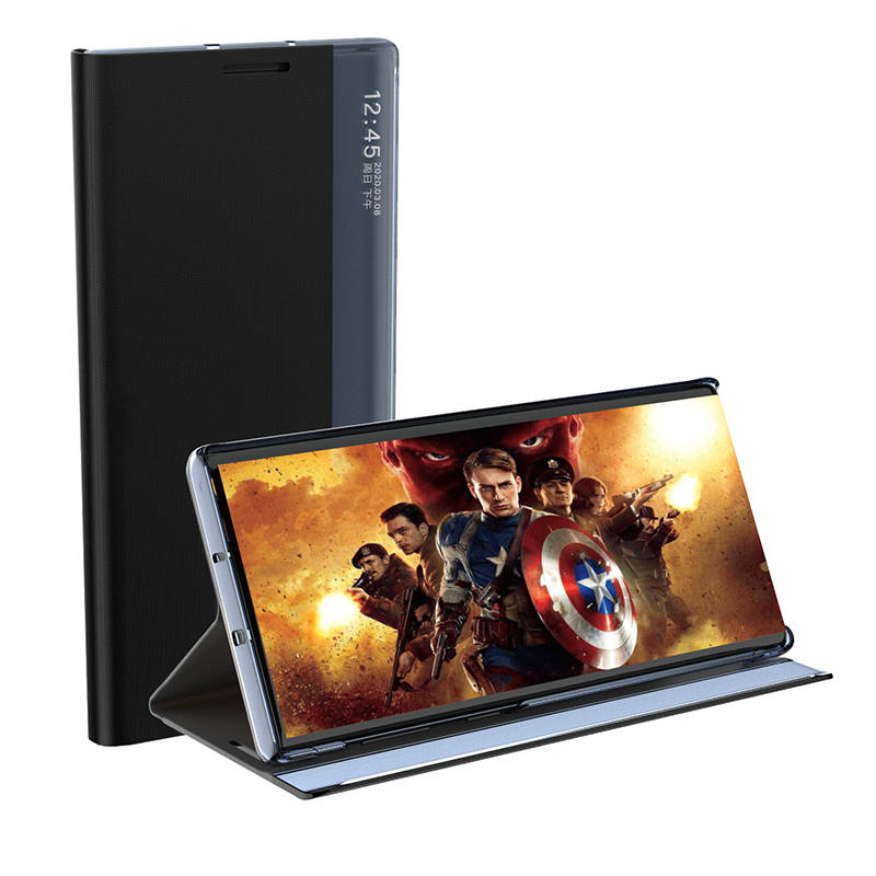 Bakeey for Xiaomi Redmi Note 9S / Redmi Note 9 Pro / Redmi Note 9 Pro Max Case Magnetic Flip Smart Sleep Side View Window PU Leather Full Cover Shockproof Protective Case