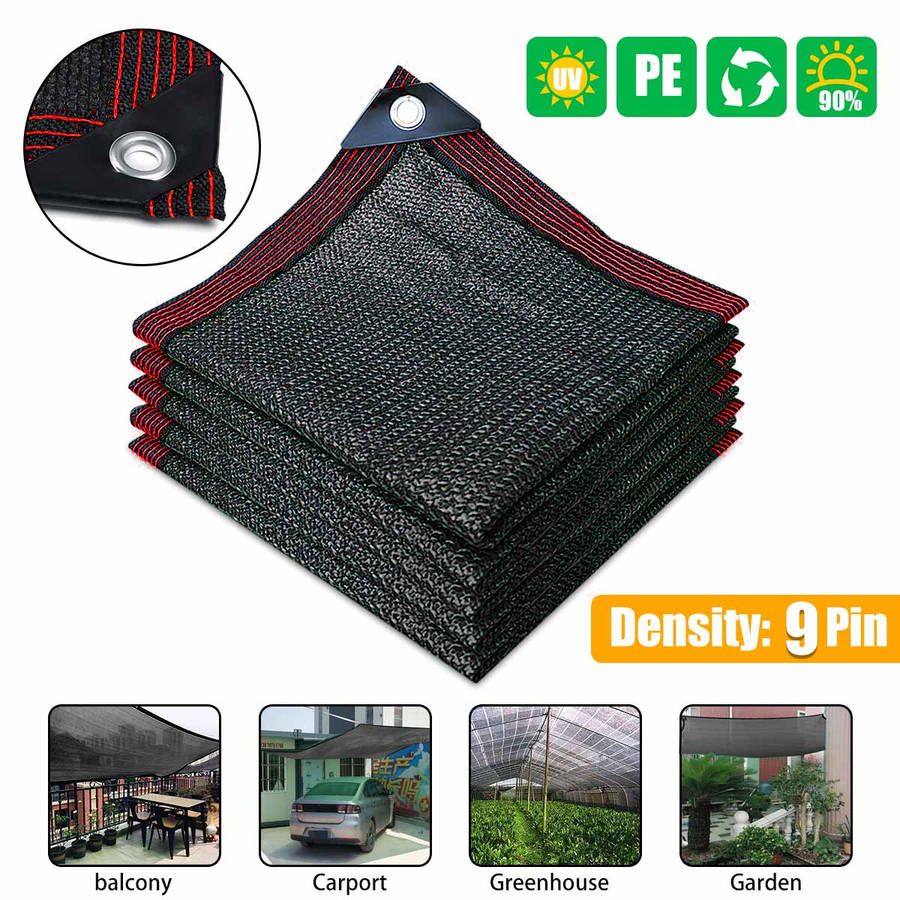 Patio Sun Shade Sail Sun Folding 90% UV Block Screen Awning Canopy Playground Outdoor Garden Patio Sunscreen