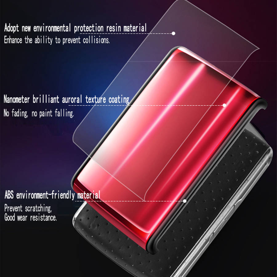 fashion resin remote car key fob case cover for volvo xc40 xc60 xc90 v90 s90