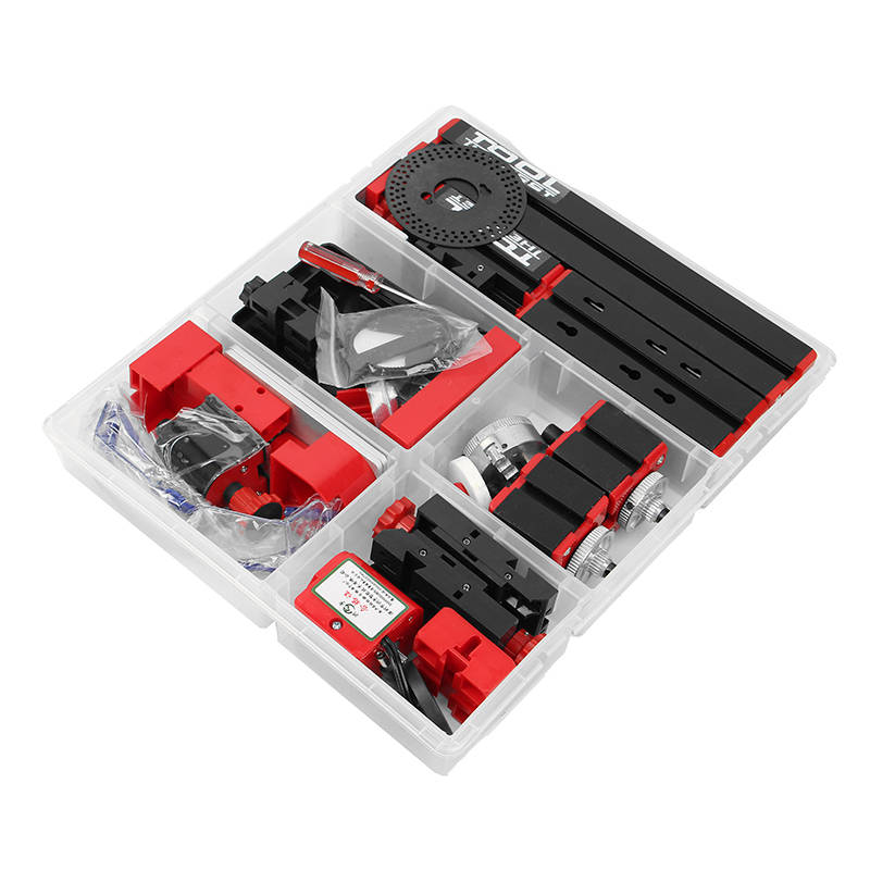 Raitool™ 8 In 1 Mini Multipurpose Machine DIY Woodwork Model Making Tool Lathe Milling MachineKit