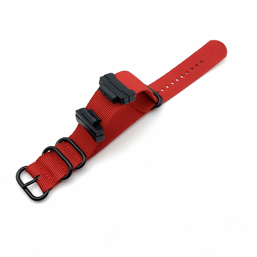 Bakeey 16mm Interface Terminals Nylon Straps Replacement Watch Band For Casio G-shock DW-5600 6900 GA-110 GW-M5610 DW-9052/GLS-8900 Series