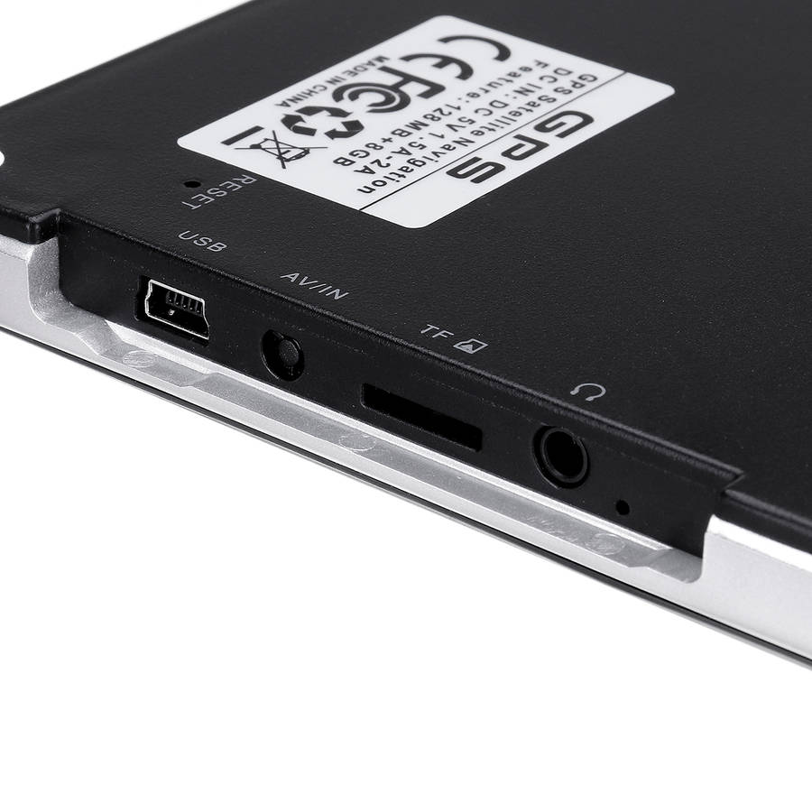 New 7 Inch Truck Car GPS Navigation System Car DVR Camera