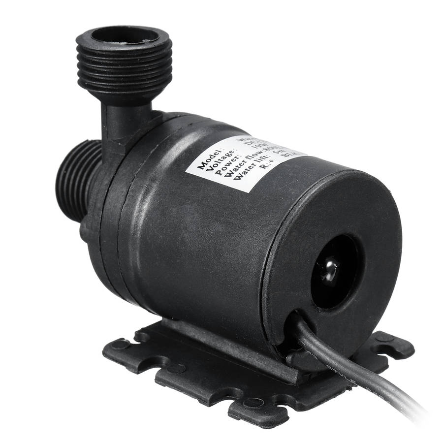 800L/H 12V DC 5M Submersible Hot Water Circulation Pump Solar Brushless