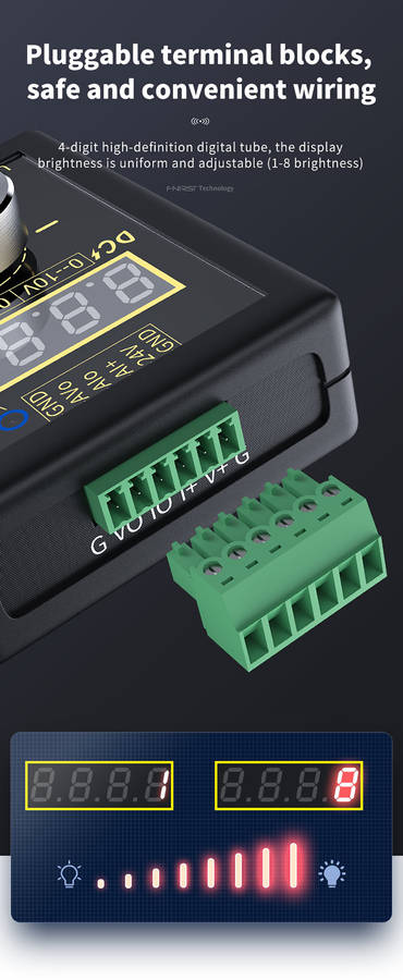 SG002 Digital 4-20mA 0-10V Voltage Signal Generator 0-20mA Current Transmitter Professional Electronic Measuring Instruments