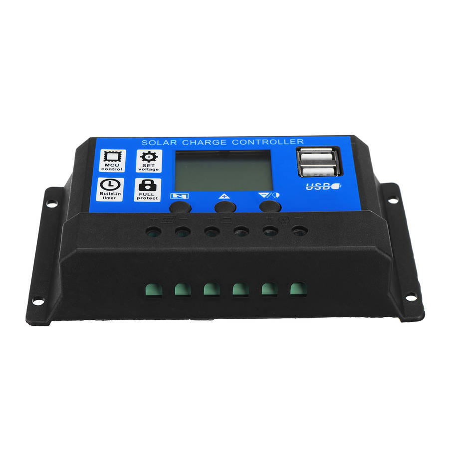 100W Flexible Solar Panel Battery Charger Kit Boat Car & 30/60/100A Controller