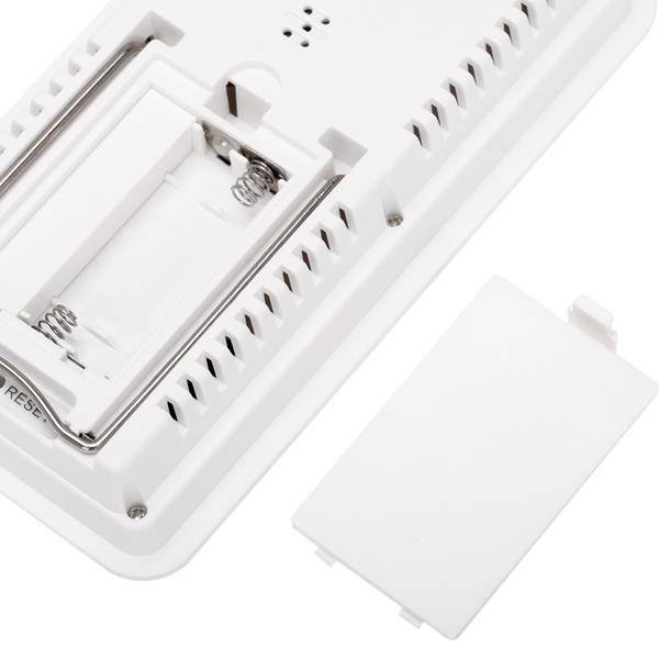 DC-802 LCD Digital Thermometer Hygrometer Temperature Humidity Meter Clock Indoor Outdoor