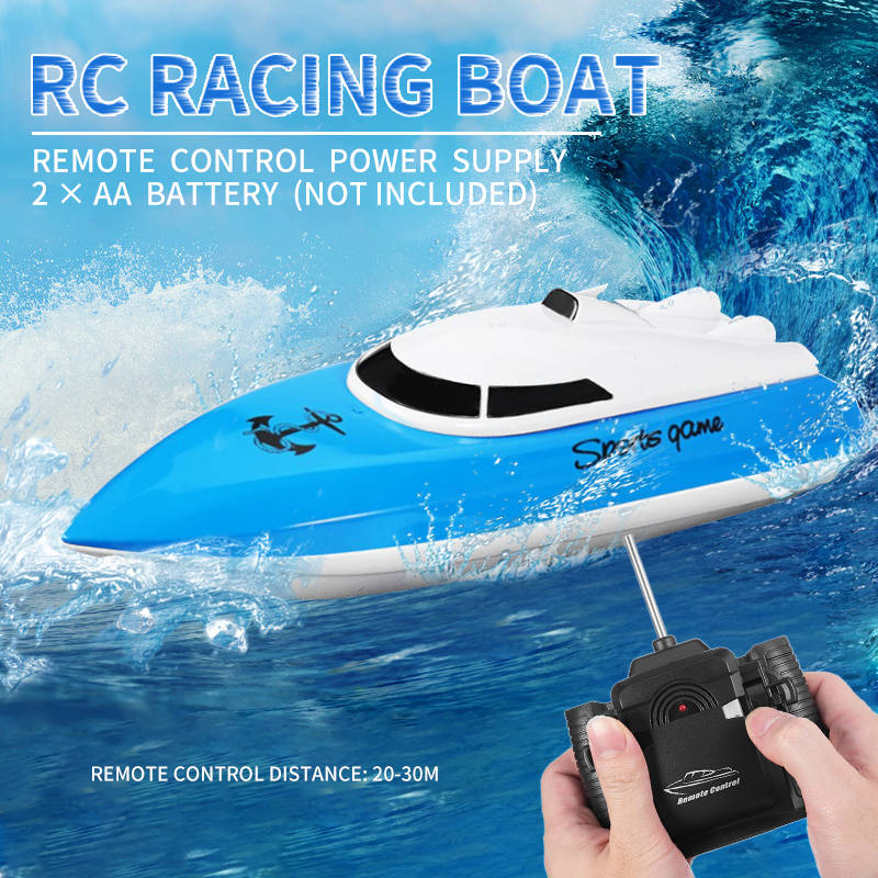 4CH Remote Control RC Racing Boat High Speed Electric Toy for Lake Pool Kid Gift