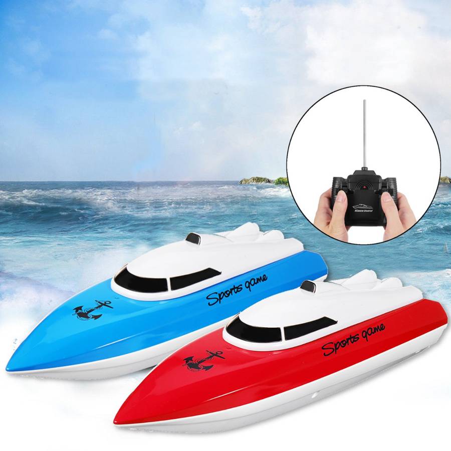 4CH Remote Control RC Racing Boat High Speed Electric Toy for Lake Pool Kid Gift