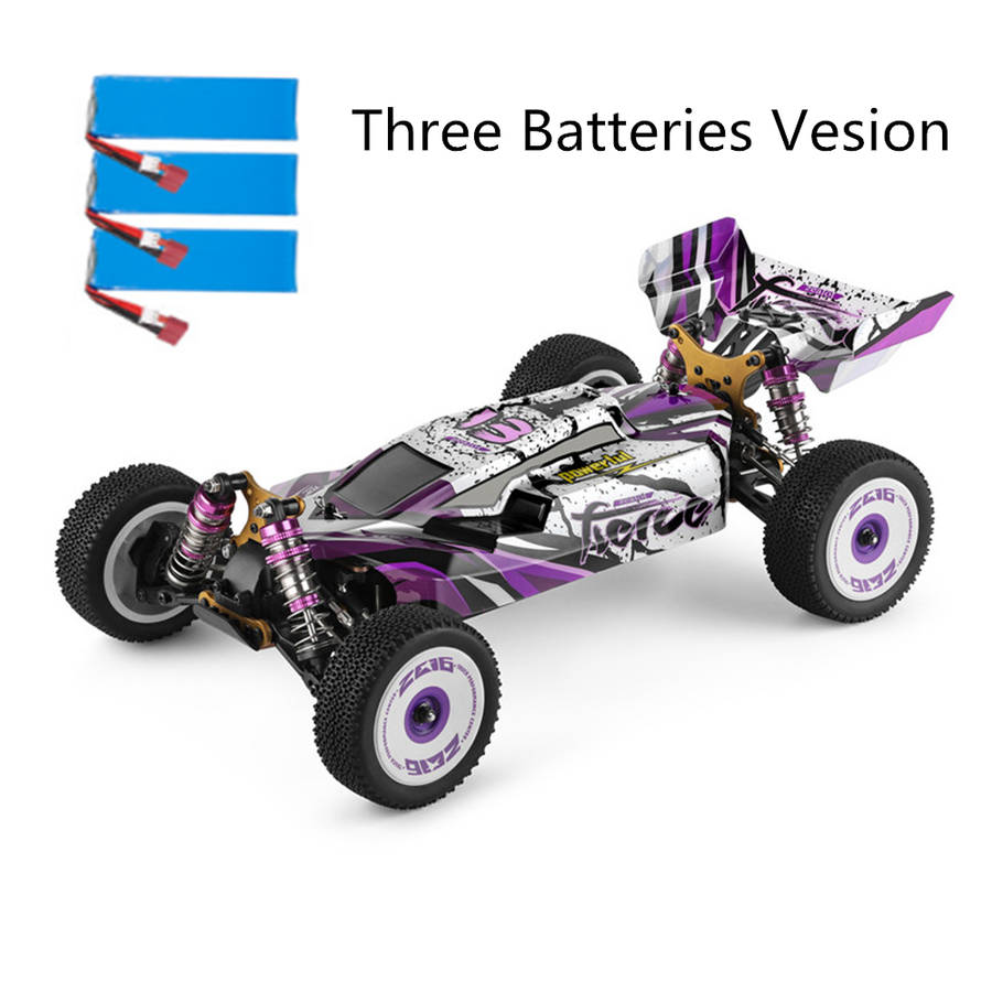 Wltoys 124019 Several 2200mAh Battery RTR 1/12 2.4G 4WD 60km/h Metal Chassis RC Car Vehicles Models Kids Toys