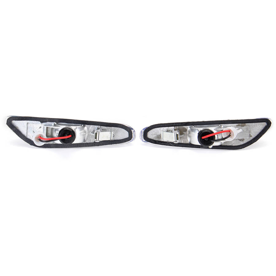 LED Side Marker Lights Turn Signal Lamp Amber Pair For BMW E82 E88 E60 E61 E90 E91 E92 E46