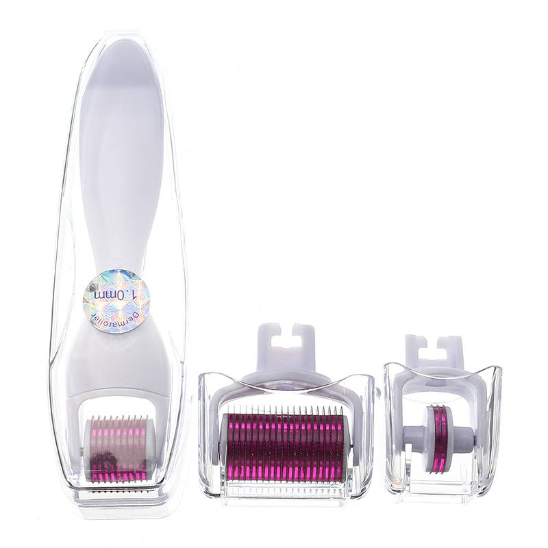 New 3 in1 Derma Roller Skin Care Needling Whitening Anti Wrinkles Acne Scars 180