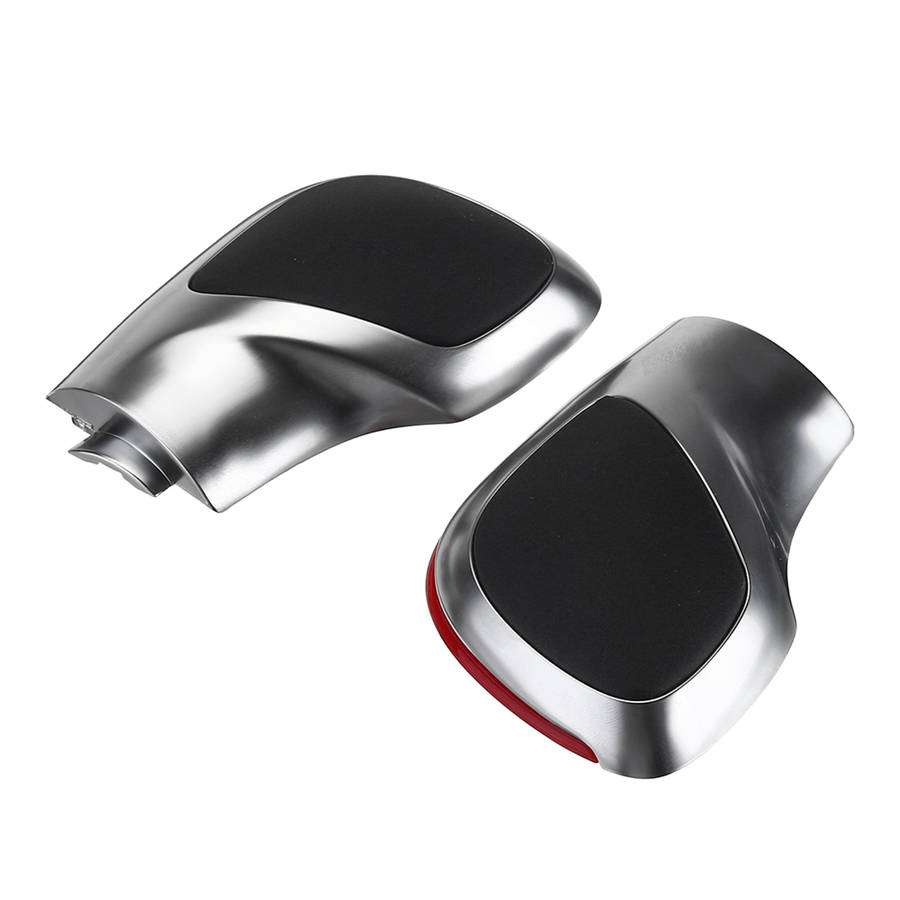 Gear Shift Knob Cover DSG With Red Trim For VW Golf MK6 MK7 R for Passat B7 B8