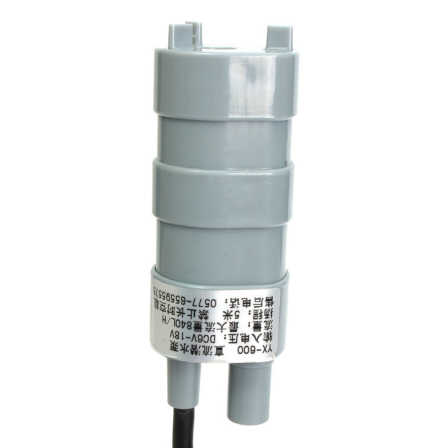 12V 840L/H 5M Pumping Head Mini Submersible Motor Garden Fountain DC Brush Water Pump