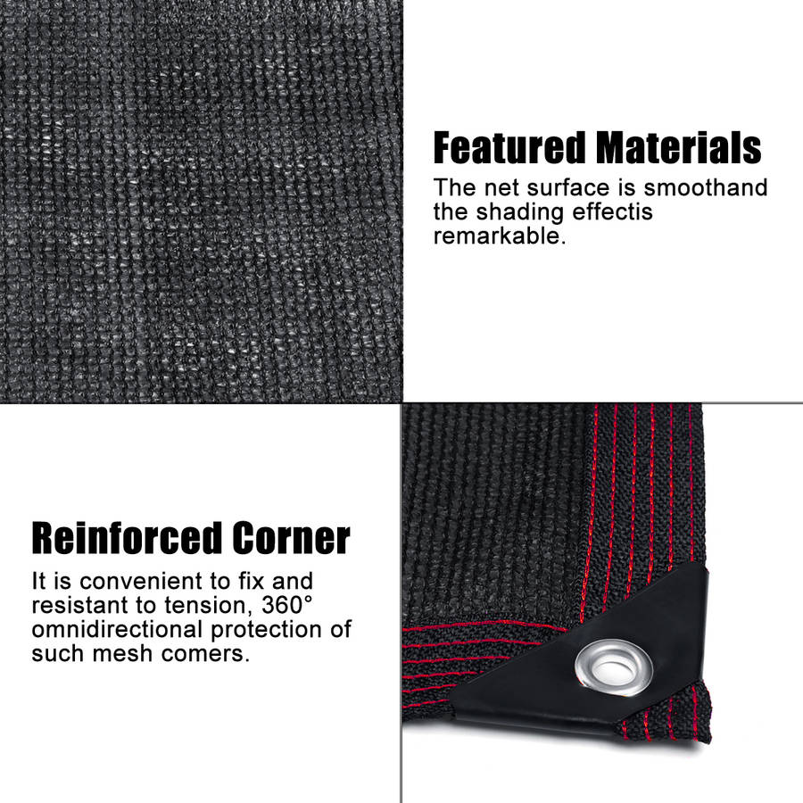 Patio Sun Shade Sail Sun Folding 90% UV Block Screen Awning Canopy Playground Outdoor Garden Patio Sunscreen