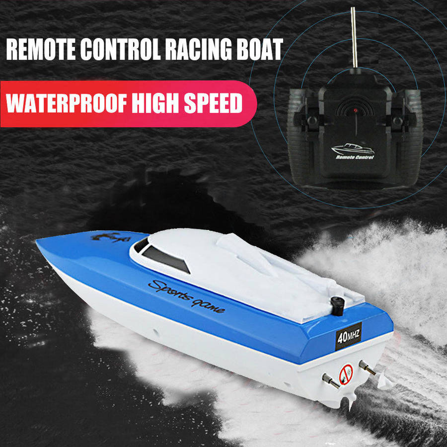 4CH Remote Control RC Racing Boat High Speed Electric Toy for Lake Pool Kid Gift