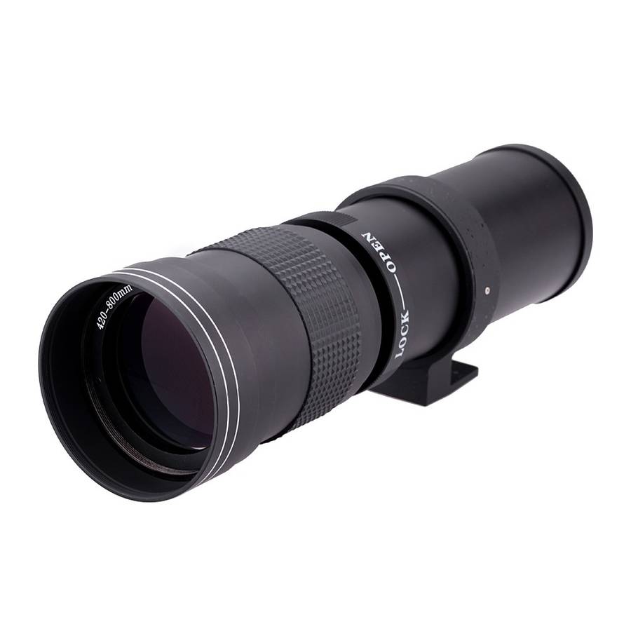 Lightdow 420-800mm f/8.3-16 Super Telephoto Lens