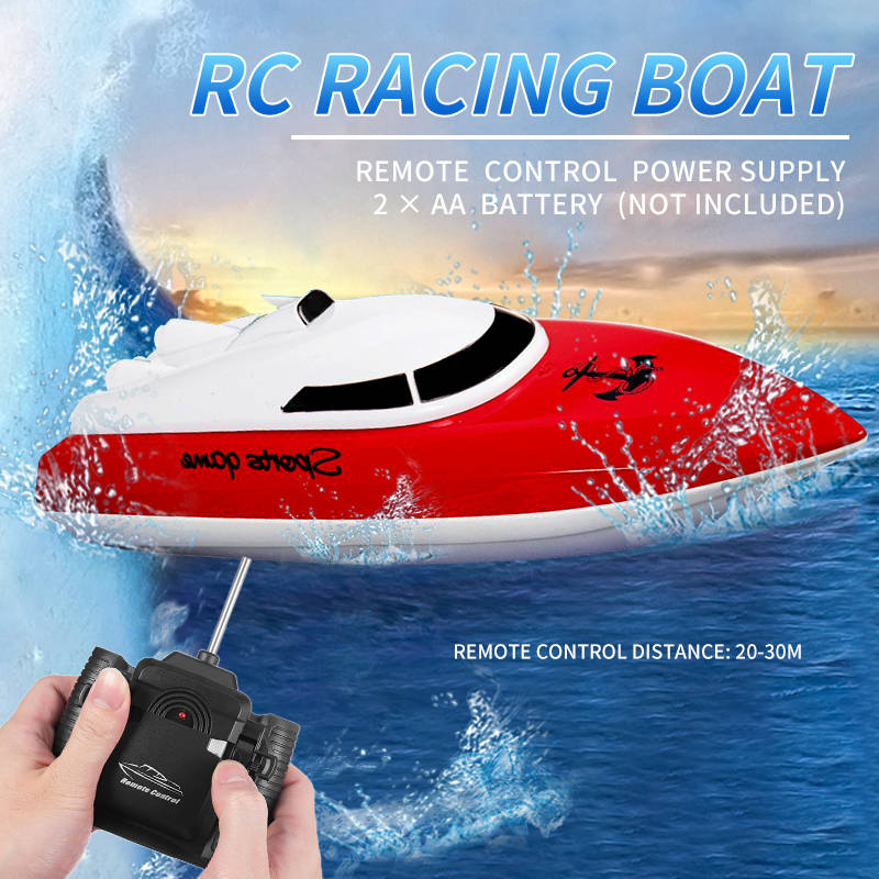 4CH Remote Control RC Racing Boat High Speed Electric Toy for Lake Pool Kid Gift