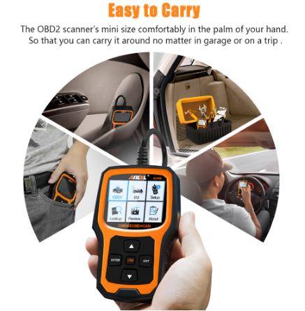 Ancel AD410 Car OBD2 Scanner Original OBD EOBD Automotive Car Diagnostic Scanner Tool Code Reader Scan Tools