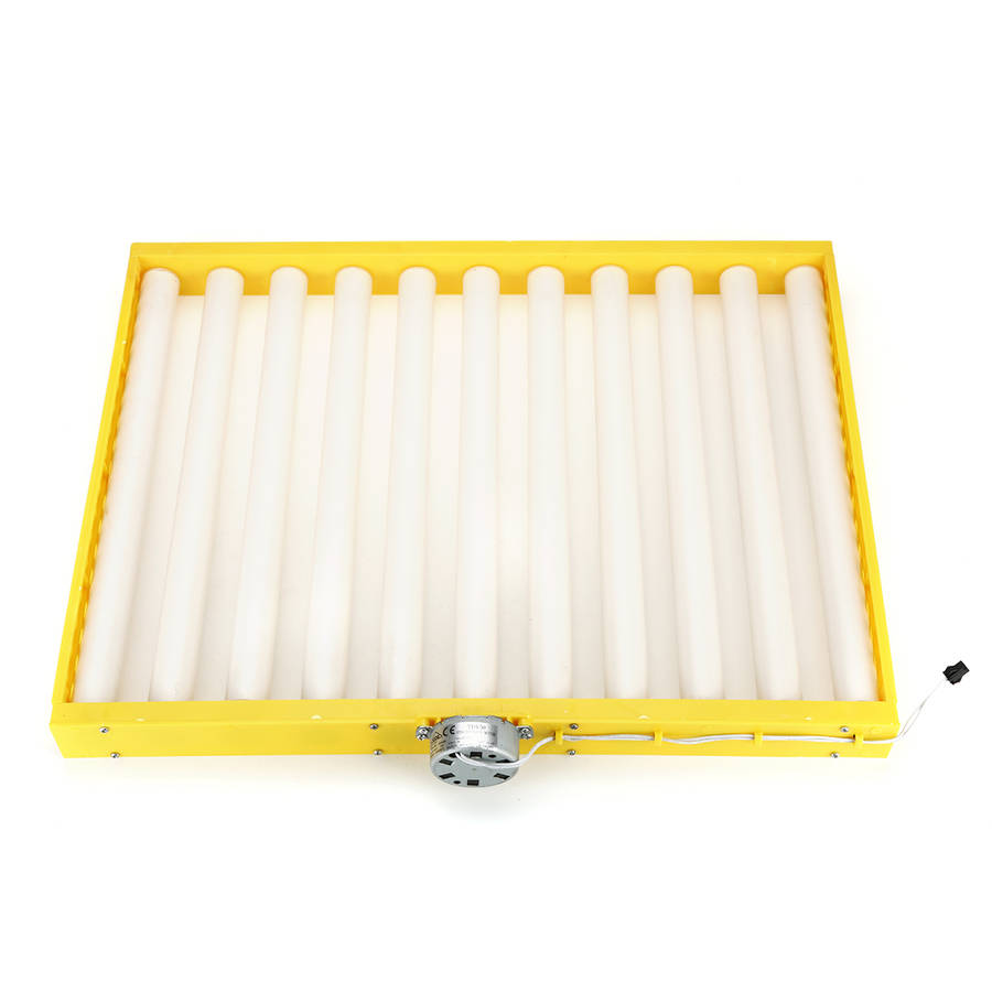 60 Eggs Incubator Turner Tray Automatic Poultry Chicken Quail Egg