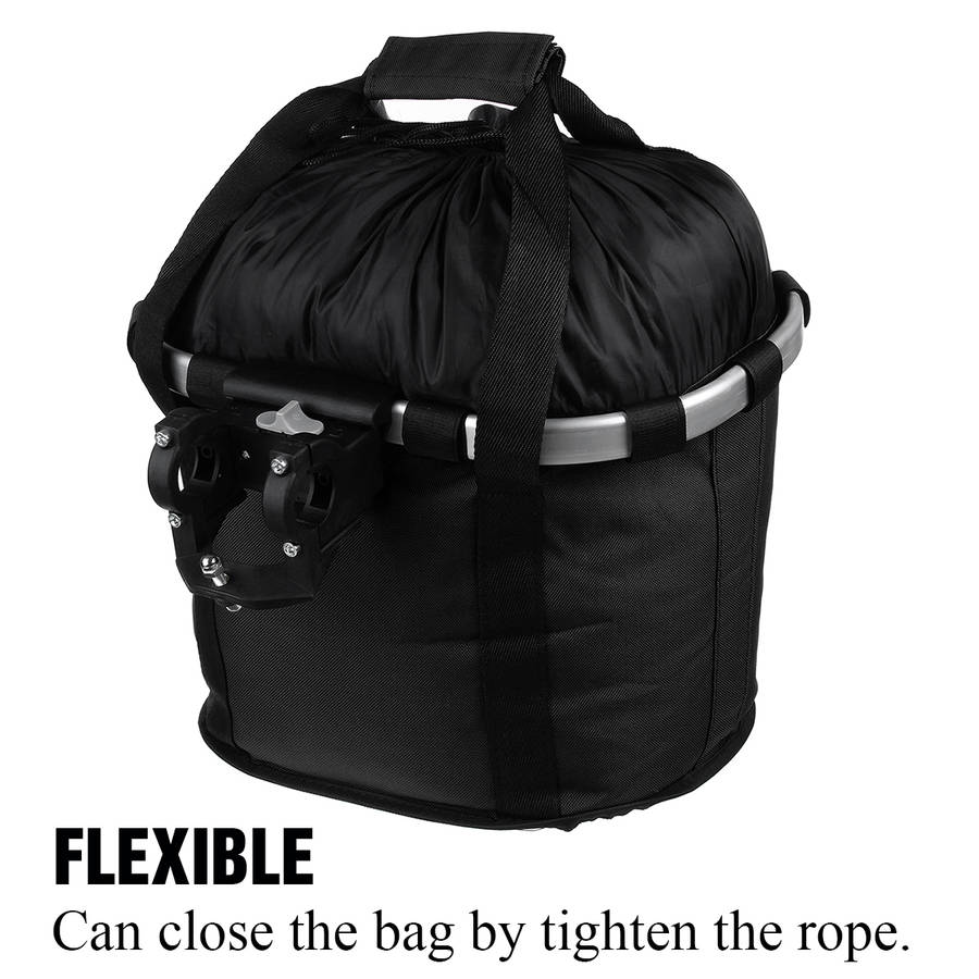 33x28x25CM Foldable Bicycle Front Basket Bike Handlebar Basket Pet Dog Carrier MTB Road Bike Frame Bag