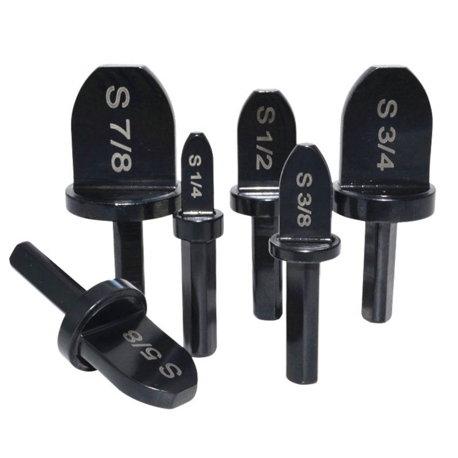 Drillpro 6pcs Imperial Tube Pipe Expander Swaging Tool for Air Conditioner Copper Pipe Swaging Tool