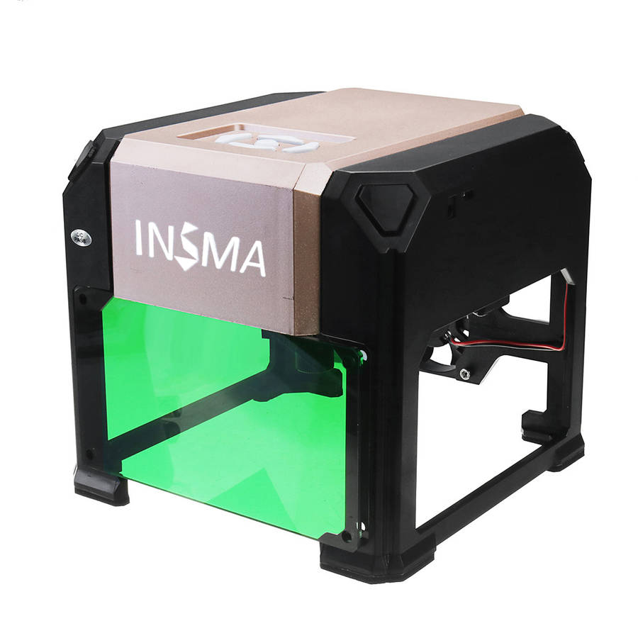 3000mW USB Laser Engraver Desktop DIY Logo Mark Printer Carver Laser Engraving Machine