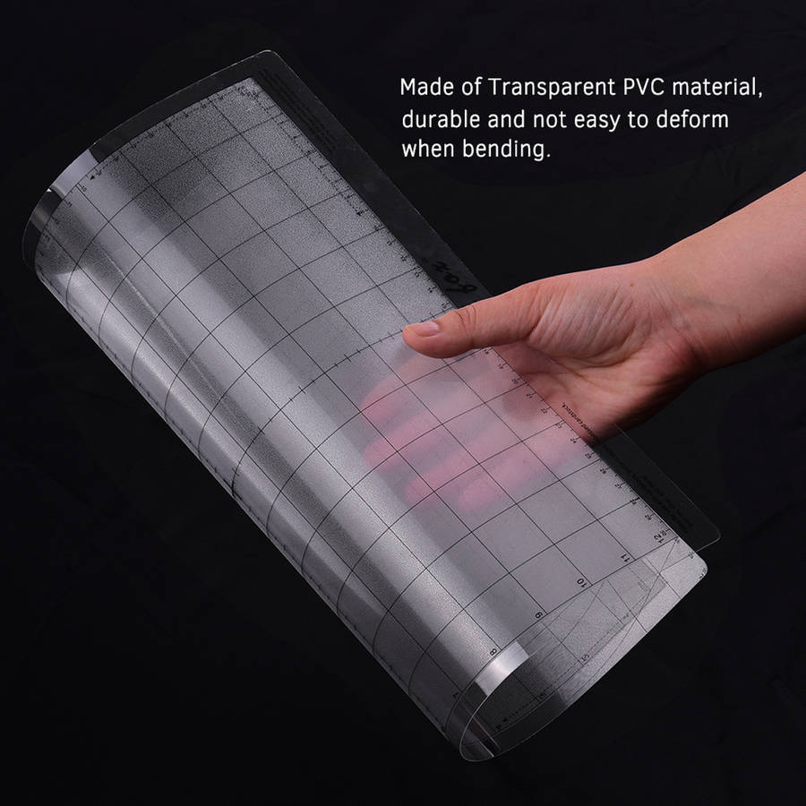 3pcs 12 Inch Replacement Cutting Mat Transparent Adhesive Grid for Silhouette Cameo