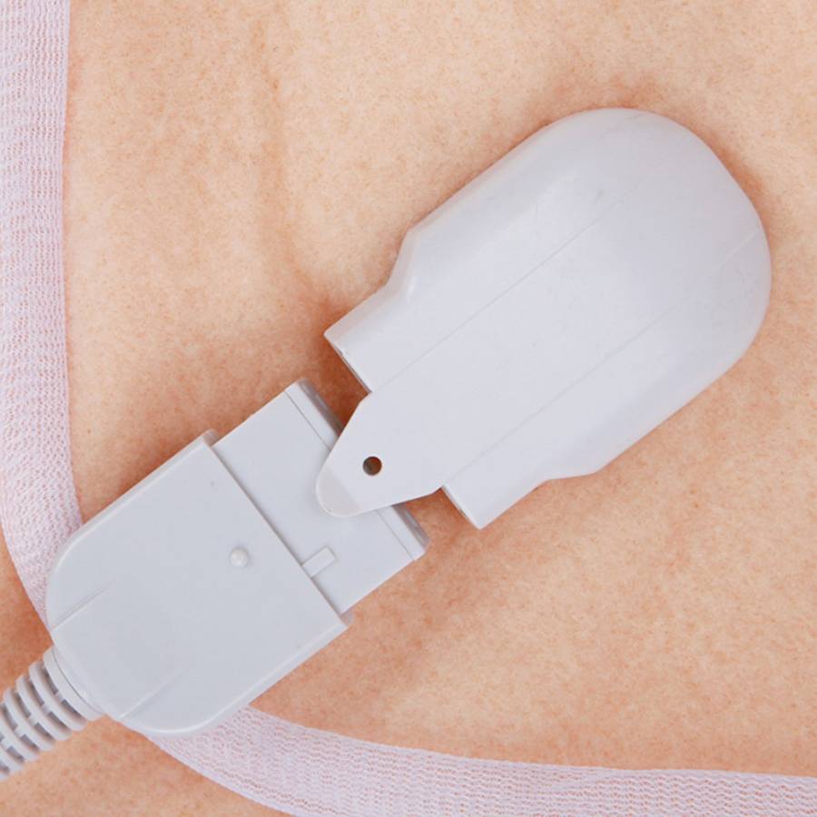 2x1.8M Electric Super King Size Blankets Heated Mattress Fitted Bedside Dual Controller