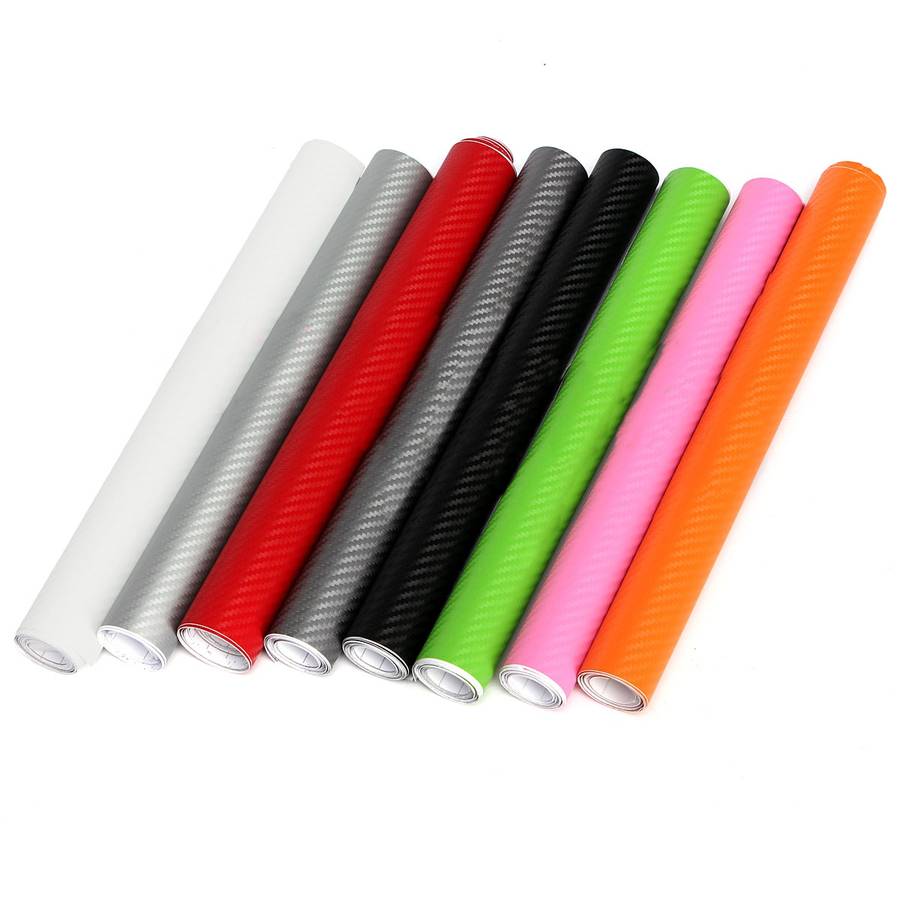 200x30cm DIY Carbon Fiber Vinyl Wrap Roll Film Sticker Car