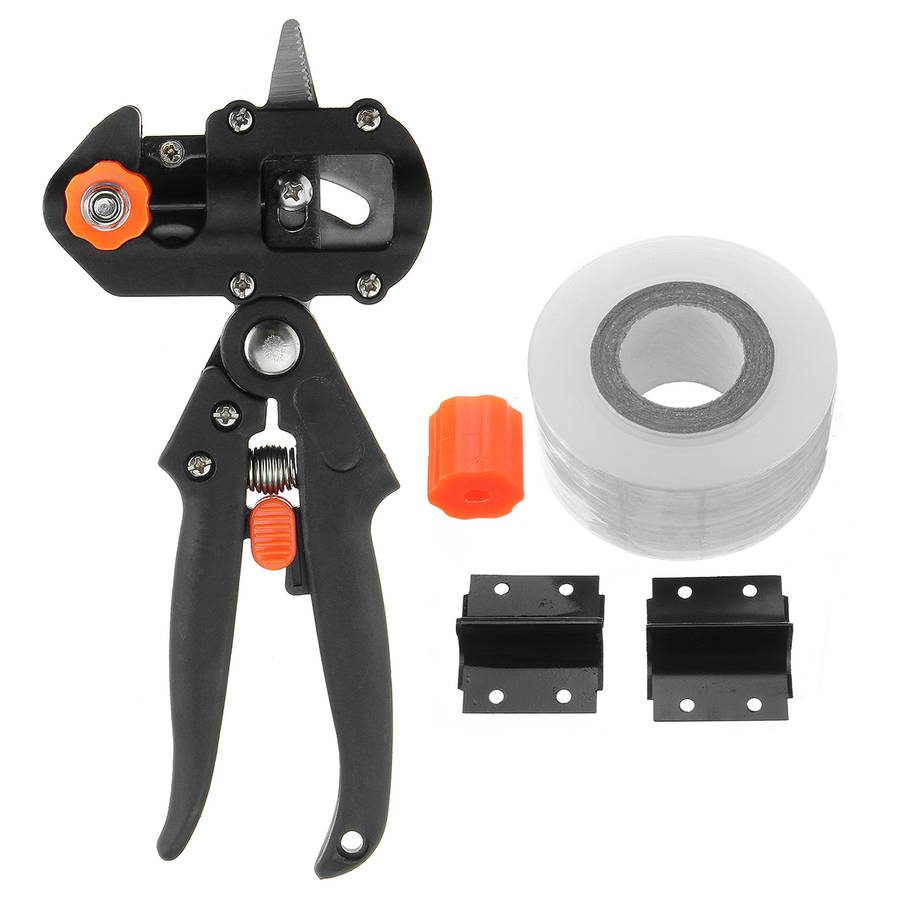 Professional Garden Grafting Cutting Tool Pruner Kit Branch Fruit Tree Cutting Scissors