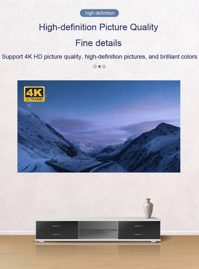 100/120-inch metal anti-light projector screen portable foldable 16:9 full hd outdoor home movie theater