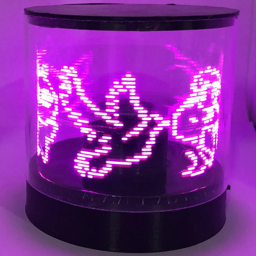 diy rotating led electronic kit electronic production rotating pov electronic competition creative led advertising machine