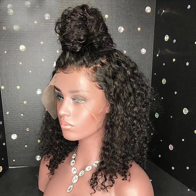 African Fashion In Black Small Wigs