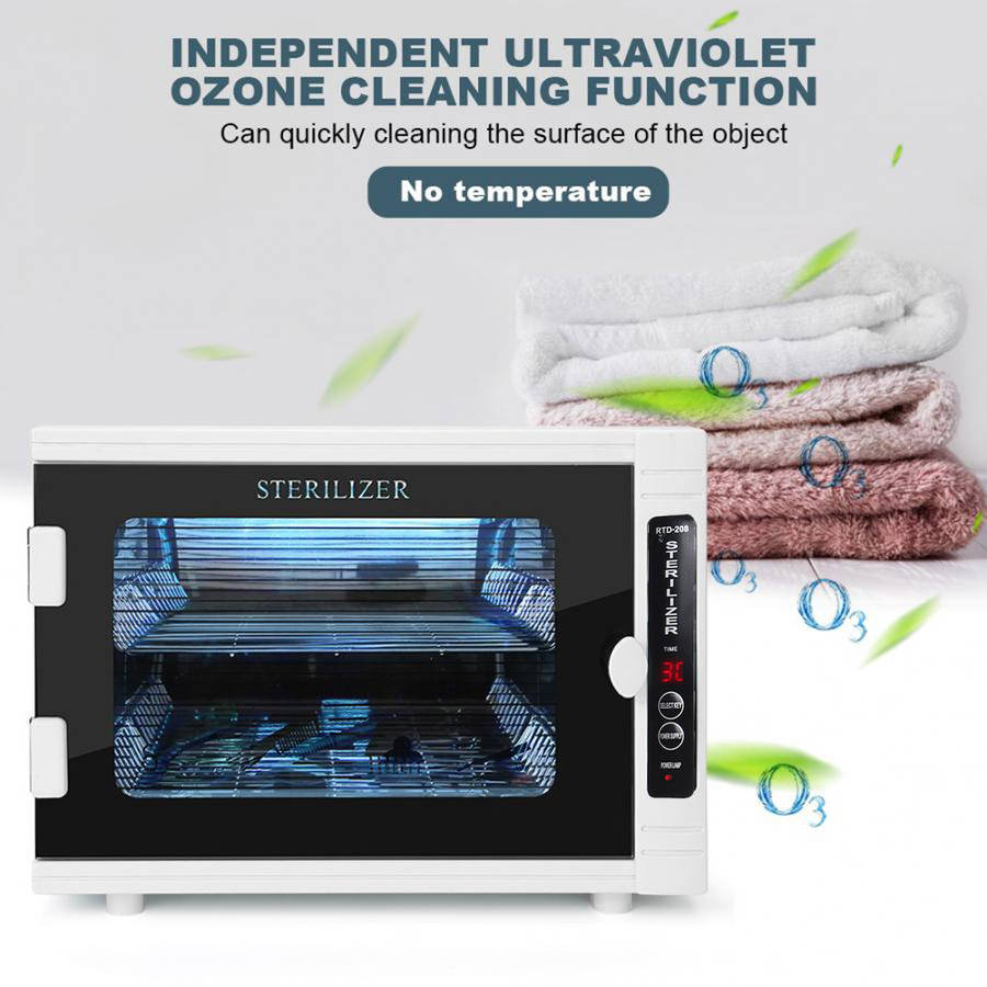 100-240V 10L UV Ozone Disinfection Cabinet Sterilization Box