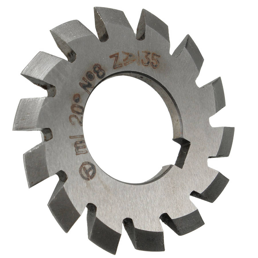 8pcs Module 1 PA20 Bore 22mm #1-8 HSS Involute Gear Milling Cutter