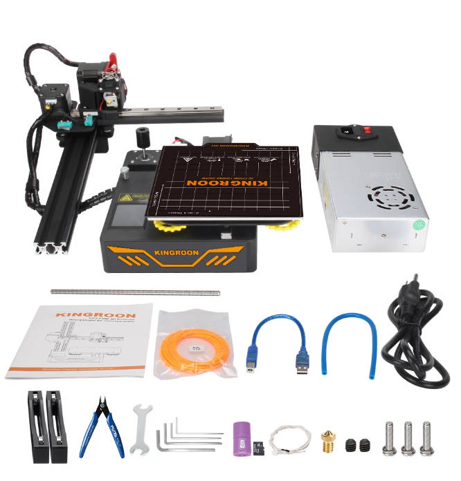 KINGROON KP3S 3.0 3D Printer High Precision Printing Upgraded DIY 3d printer Kit Touch Screen Pringting Size 180*180*180mm