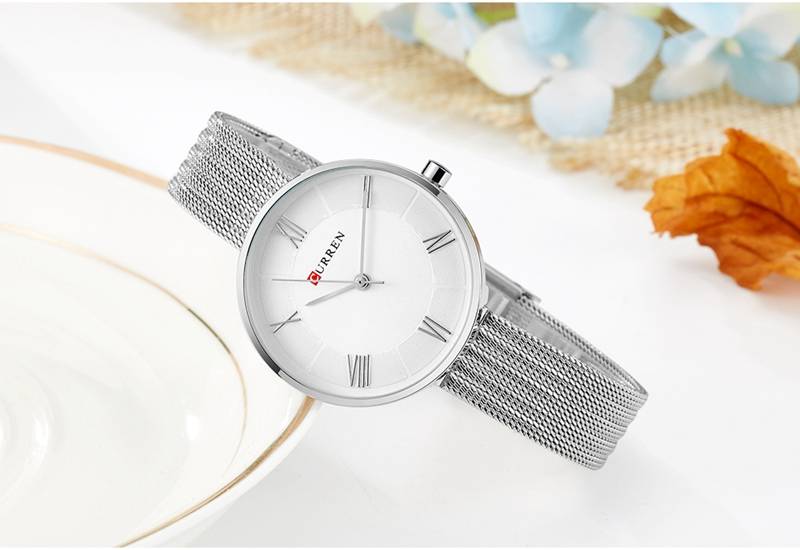 CURREN 9020 Casual Style Women Wrist Watch Stainless Steel Strap Quartz Watches CURREN 9020 Casual Style Women Wrist Watch Stainless Steel Strap Quartz Watches
