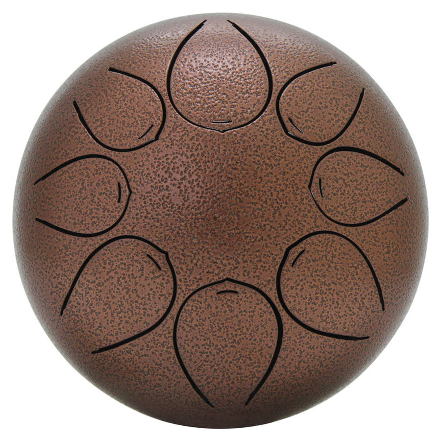 Mebite 5 Inch Ethereal Drum Steel Tongue Percussion Musical Drum With Drum Stick Carry Bag