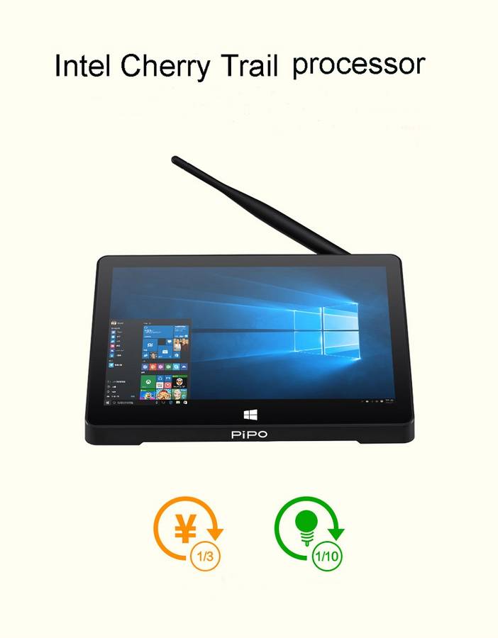 Original Box PIPO X10 Pro 64GB Intel Z8350 Quad Core 10.8 Inch Windows 10 TV Box Tablet
