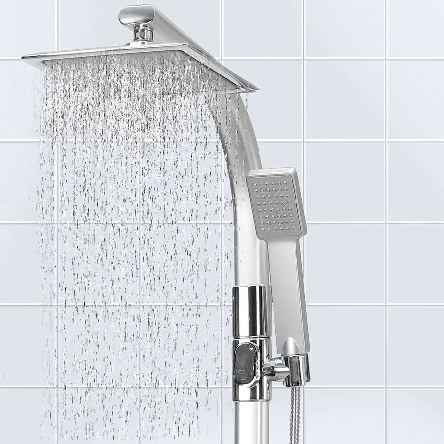 Shower Faucet Shower System Rain Shower Shower Set With Hand Shower Soap Holder